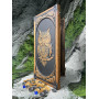 Нарды из дерева, с изображением Совы  32х64