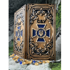 Премиальные нарды из дерева «СБУ» — стратегическая игра, посвященная силе, чести и несокрушимой защите государства 32х68 Премиальные нарды из дерева «СБУ» — стратегическая игра, посвященная силе, чести и несокрушимой защите государства 32х68