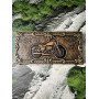 Нарды из дерева, мотоцикл, harley davidson 32х68