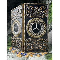 Нарди з дерева, машина, mercedes benz