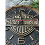 Різьблений годинник з дерева Harley-Davidson — для тих, хто живе на повній швидкості